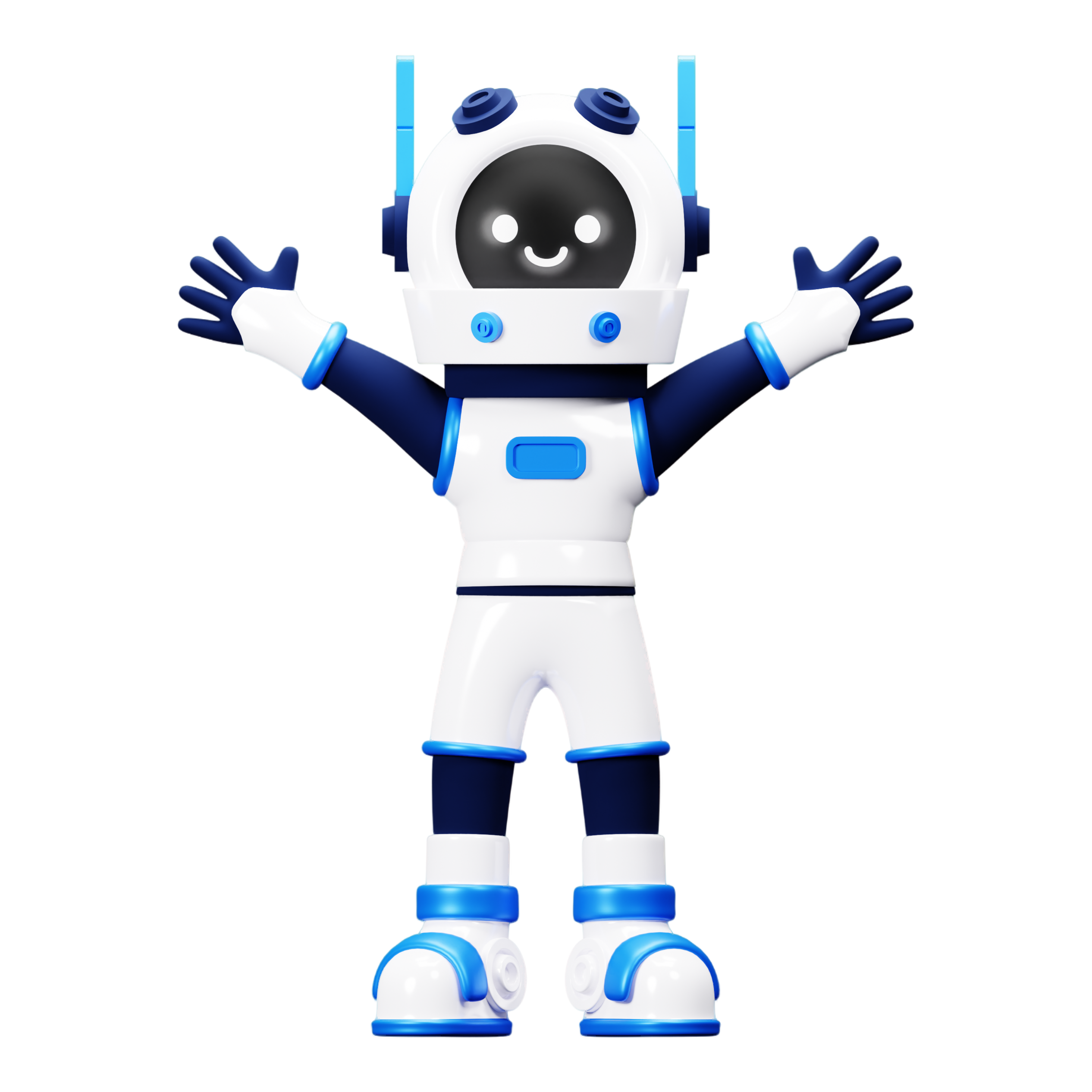 Robot Maskot Alumni LKP Langgas Sinau
